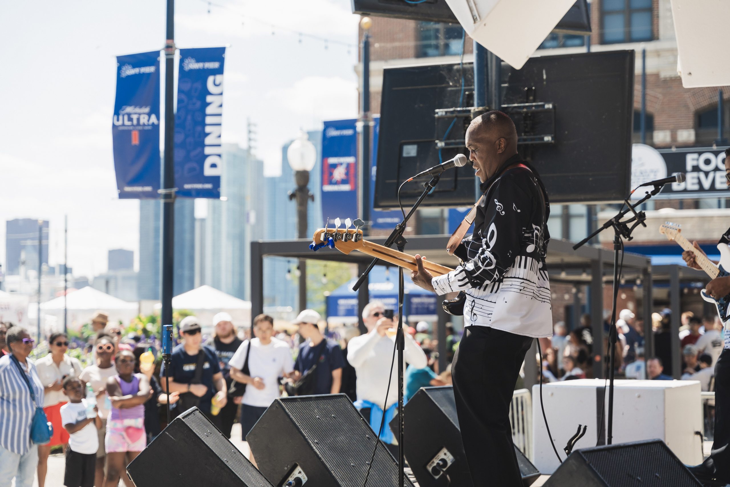 Lobster Fest live music on Navy Pier